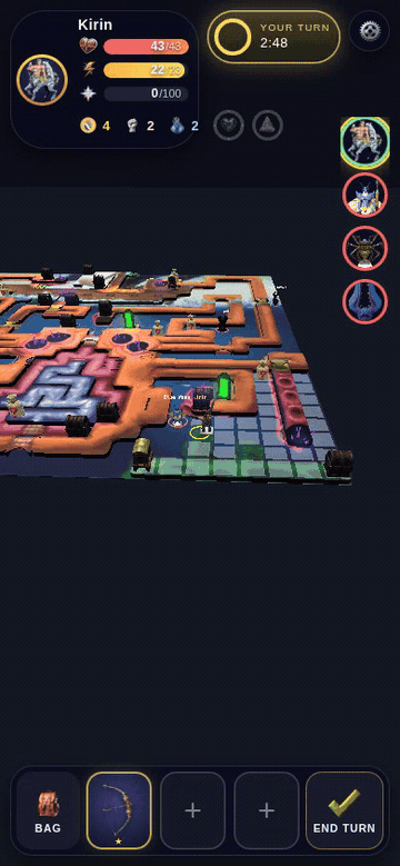 Previewing a path and its energy cost, then walking it