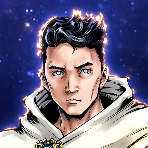 Alec Maslov, dessiné en Giga Adaster